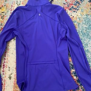 Lululemon purple 3/4 pullover